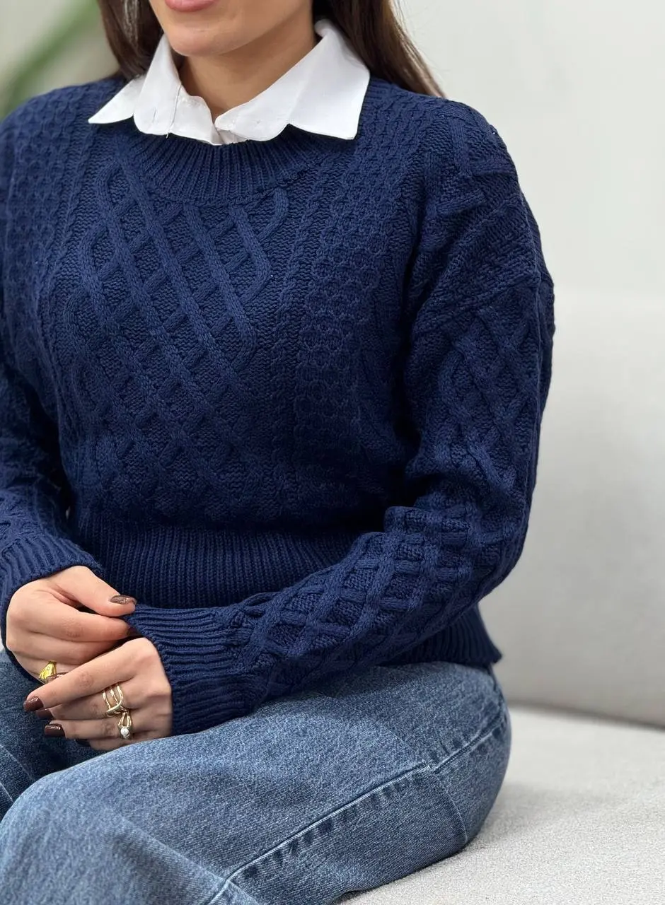 پلیور بافت ترک لیسا